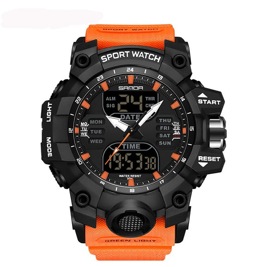 Reloj Inteligente Hombre Estilo Coreano Resistente al Agua y Golpes con Pantalla Transparente - Image 9