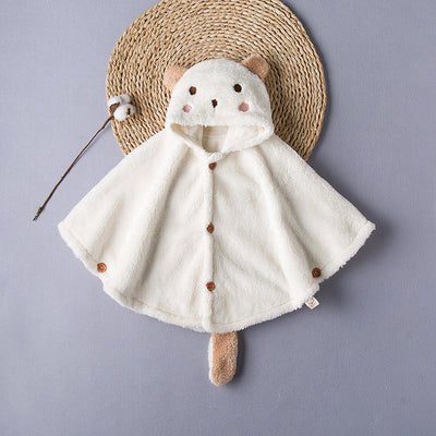Capa Acolchada de Lana de Cordero para Niños - Diseño Adorable y Cálido - Image 8