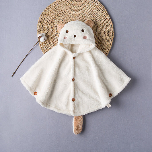 Capa Acolchada de Lana de Cordero para Niños - Diseño Adorable y Cálido - Image 8