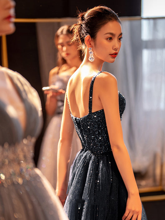 Vestido Azul Personalizado Estrellas para Mujer - Image 2