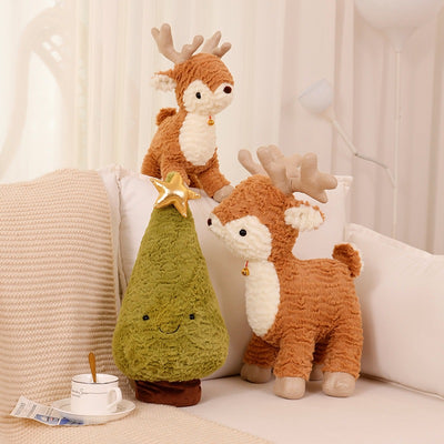 Almohada Navideña Reno Adorable para Árbol de Navidad - Image 4