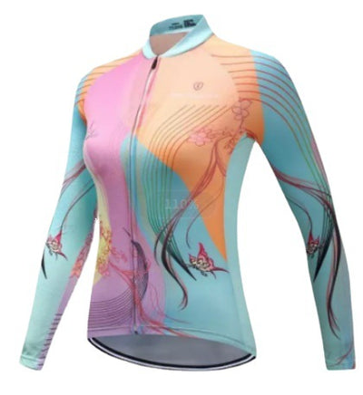 Traje de Ciclismo y Deportes Outdoor Unisex de Cuello Redondo - Image 6