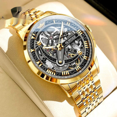 Reloj Mecánico Automático Hueco de Lujo para Hombre - Image 6