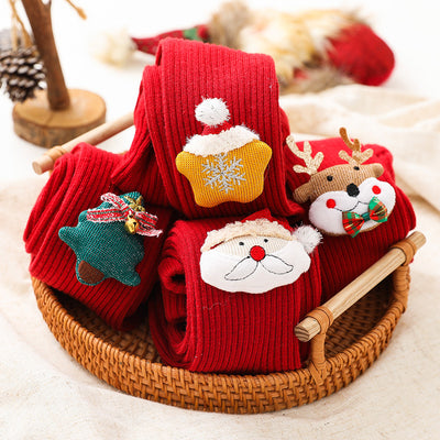 Enterizo de Medias de Algodón para Bebé - Diseño Navideño Primavera Otoño Invierno - Image 18