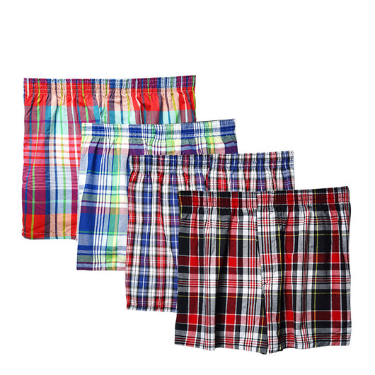 Calzoncillos de Algodón Cuadros para Hombre Talla Grande - Image 3