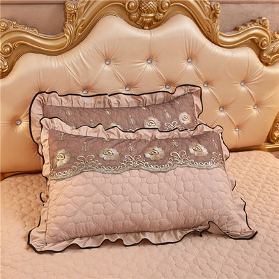 Funda de Almohada Acolchada con Encaje Reforzada - Image 21