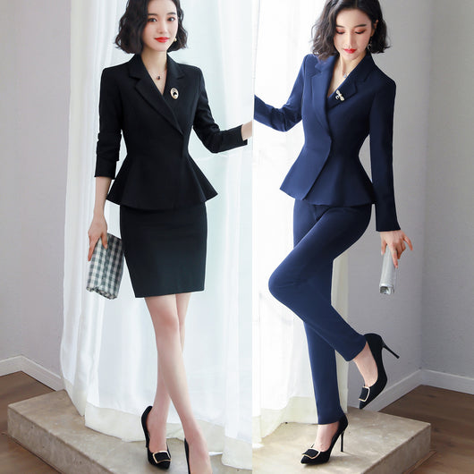 Traje Profesional Mujer Slim Fit - Elegancia y Temperamento Formal - Image 4