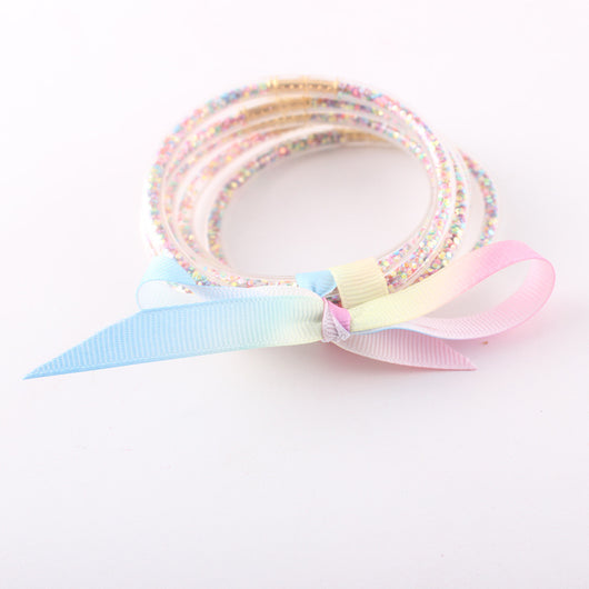Pulseras de Silicona con Brillo y Gel Brillante - Diseño Redondo - Image 10