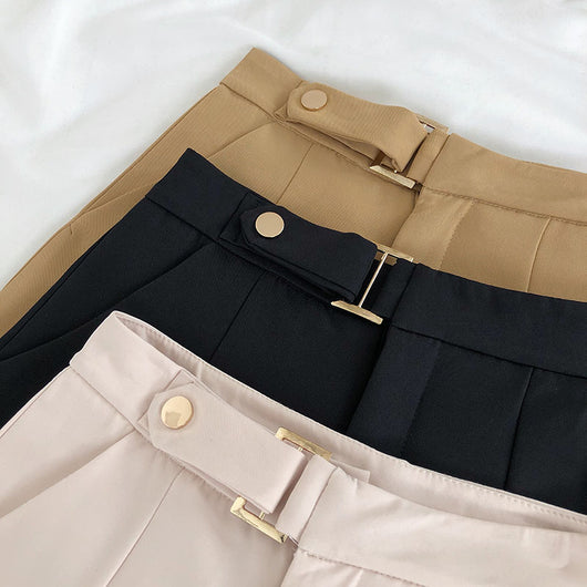 Shorts Cintura Alta Corte A - Image 9