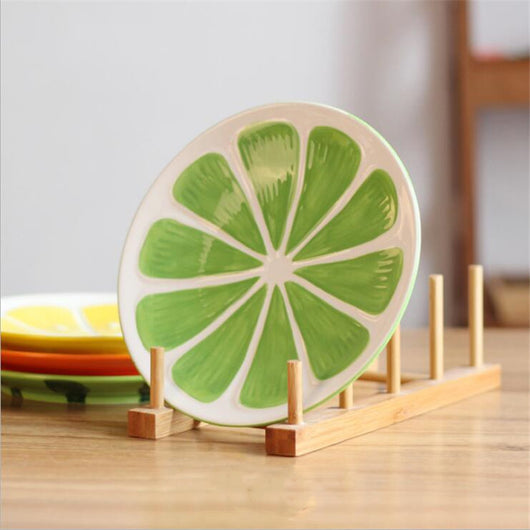 Plato de Cerámica Decorativo con Diseño de Frutas 8 Pulgadas - Image 19