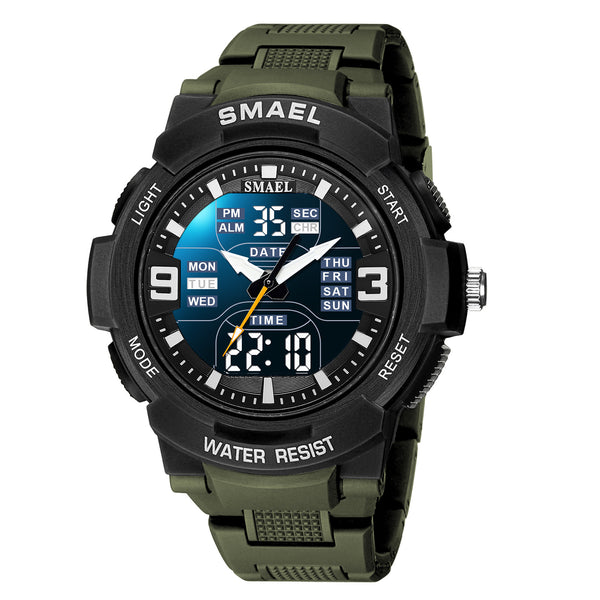Reloj Deportivo de Aleación Resistente al Agua para Hombre