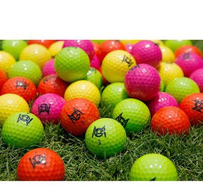 Pelota de Práctica Golf Bicolor Dos Capas - Image 2