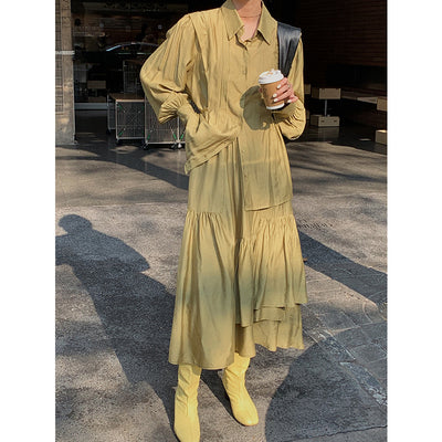 Falda Plisada Irregular A-Línea para Mujer - Estilo Urbano Casual - Image 12