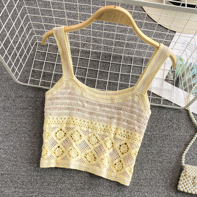 Blusa Sin Mangas con Diseño Bordado en Tejido - Image 11