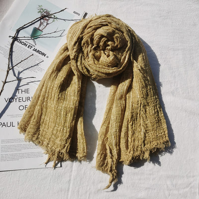 Pañuelo de Algodón Puro Zen para Mujer - Otoño e Invierno - Image 24