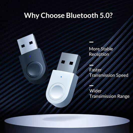 Módulo Receptor Bluetooth 5.0 para Computadora de Escritorio BTA-608