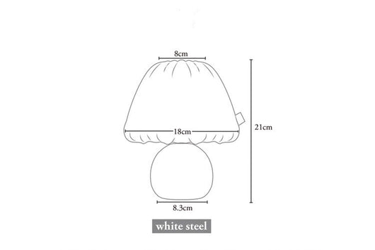 Lámpara de Mesa Nórdica para Dormitorio - Decoración Elegante - Image 6