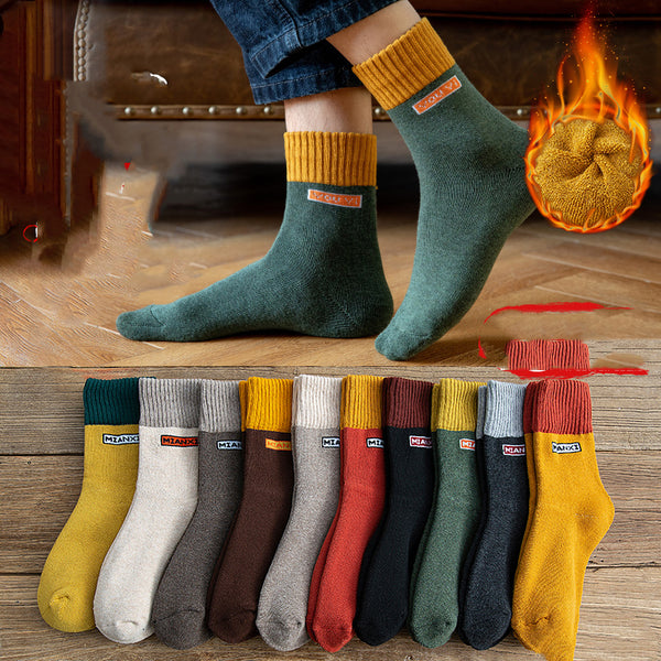 Calcetines Térmicos Largos con Forro de Terciopelo - Abrigo Extremo para Invierno - Image 10