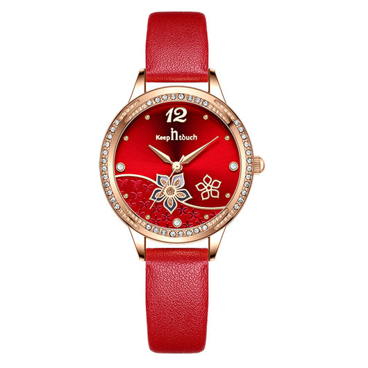 Reloj Floral Impermeable para Mujer - Diseño Trendy - Image 8