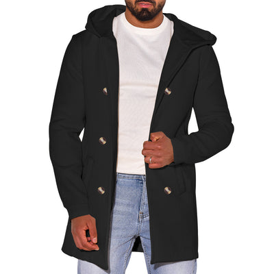 Abrigo de Lana Tipo Trench para Hombre - Image 16