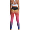 Leggings Deportivos Cintura Alta Push Up Tie Dye Spandex sin Costuras Efecto Levantador