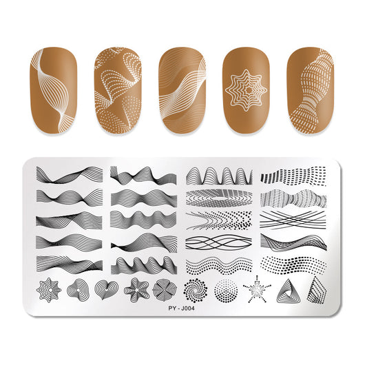 Plantilla de Estampado para Uñas - Kit Profesional de Transferencia - Image 18