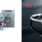 S925 Plateado Ring For Female European And American Diamond Love Set Grey Set No 5