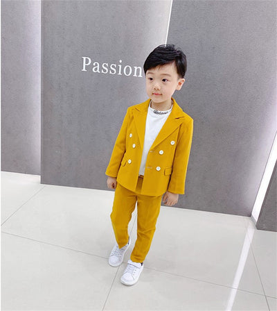 Traje Elegante para Niños - Diseño Minimalista Pasarela - Image 21