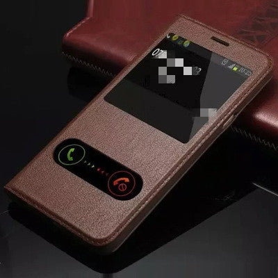Funda Protectora de Cuero tipo Concha para Smartphone - Image 5