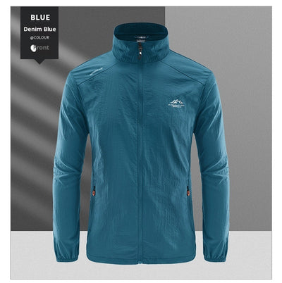 Ropa de Protección Solar Transpirable en Seda de Hielo para Hombre - Image 13
