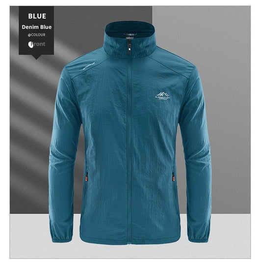 Ropa de Protección Solar Transpirable en Seda de Hielo para Hombre - Image 13