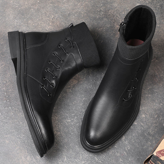Botas Chelsea de Cuero British Premium para Hombre - Cálidas y Elegantes - Image 5