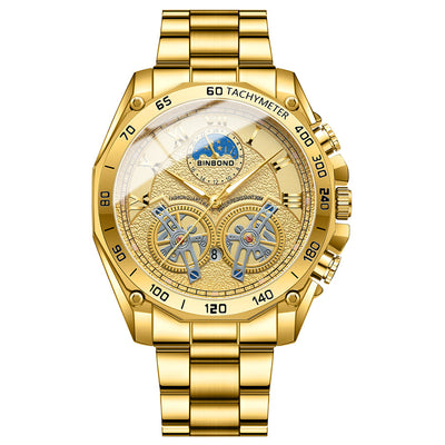 Reloj Mecánico Automático Doble para Hombre con Múltiples Funciones - Image 3