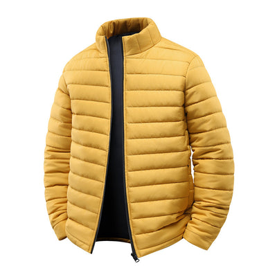 Abrigo de Invierno Unisex Acolchado con Cuello Alto - Resistente al Viento