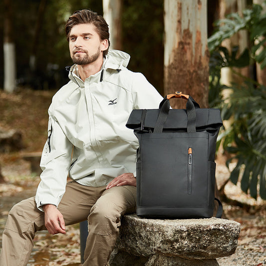 Mochila de Viaje con Cierre Lateral - Diseño Ergonómico para Commute y Aventuras