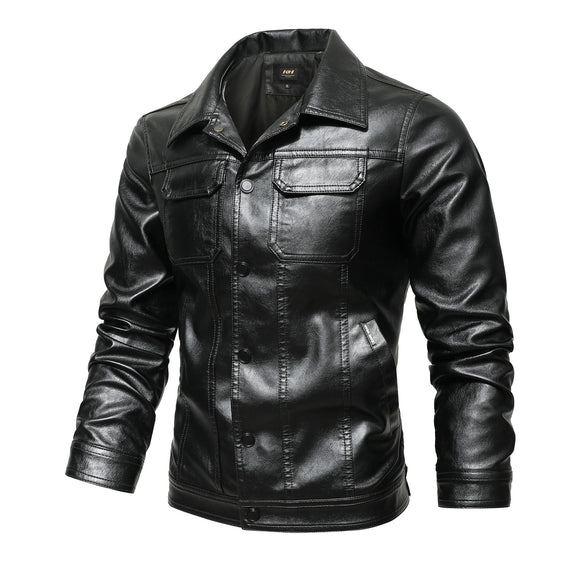 Leather Jacket for Spring and Fall Work