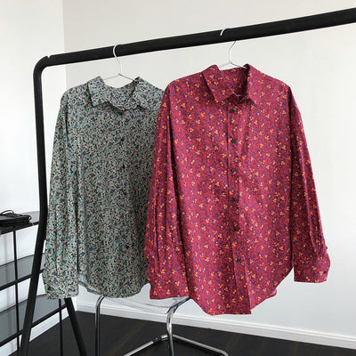 Camisa Estampada Slim Fit Manga Larga Versátil - Image 14