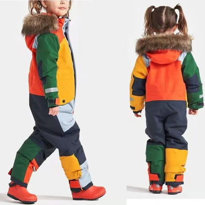 Traje de Esquí Infantil Térmico Impermeable con Tecnología Luminosa - Image 9