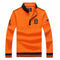 Men's Plaid Long-Sleeve Golf Shirt