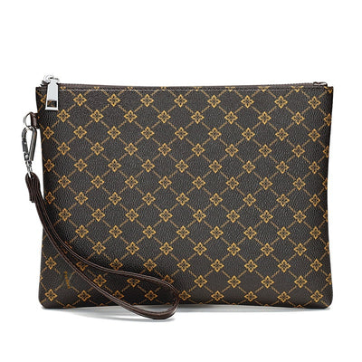 Cartera Tipo Sobre para Hombre con Diseño Cuadros Gingham - Image 5