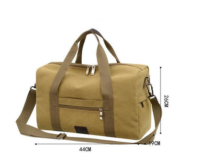 Bolsa de Viaje Canvas para Hombre - Duffel Resistente - Image 11
