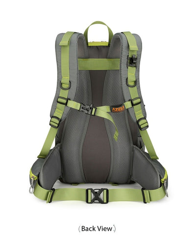 Mochila de Trekking AZELA Electron 40L - Blanco y Azul Marino para Senderismo y Viajes - Image 58