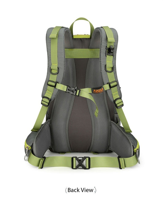 Mochila de Trekking AZELA Electron 40L - Blanco y Azul Marino para Senderismo y Viajes - Image 58