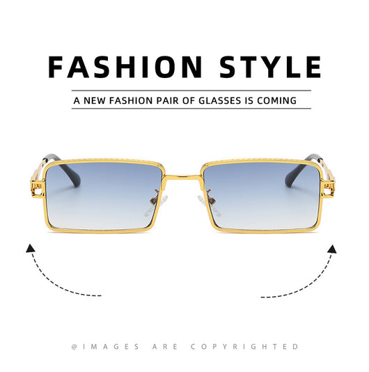 Gafas Retro de Moda Cuadradas con Personalidad - Image 9