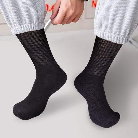 Calcetines Elásticos de Fibra de Bambú