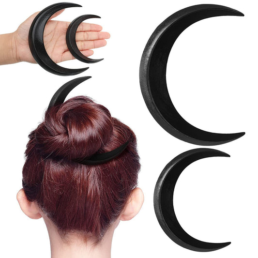 Horquilla Luna Creciente - Pasador Elegante para el Cabello - Image 2