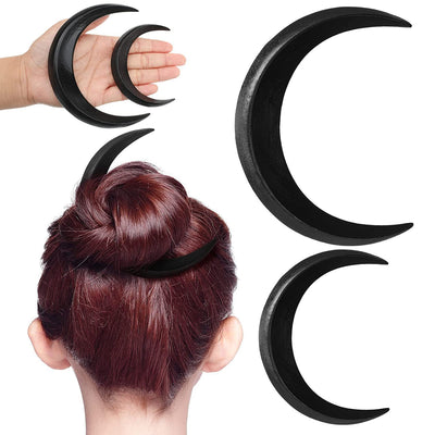 Horquilla Luna Creciente - Pasador Elegante para el Cabello - Image 2