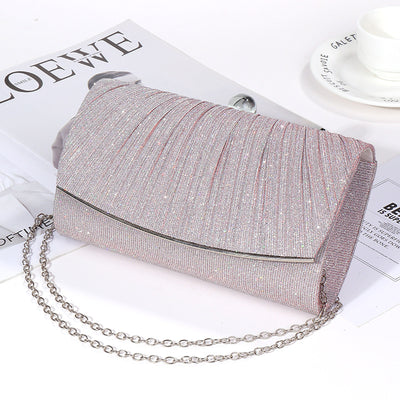 Bolso de Hombro para Mujer con Detalles Brillantes
