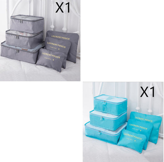 Set de 6 Bolsas Organizadoras de Viaje para Ropa - Image 34