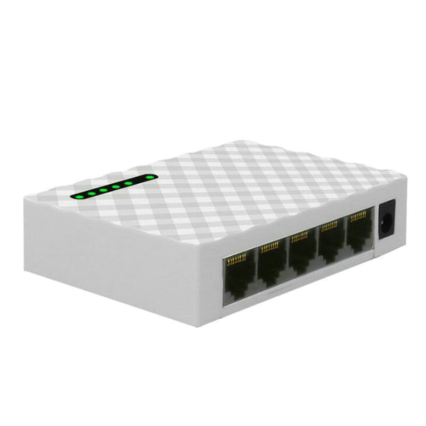 Switch Gigabit de 5 Puertos para Hogar y Oficina